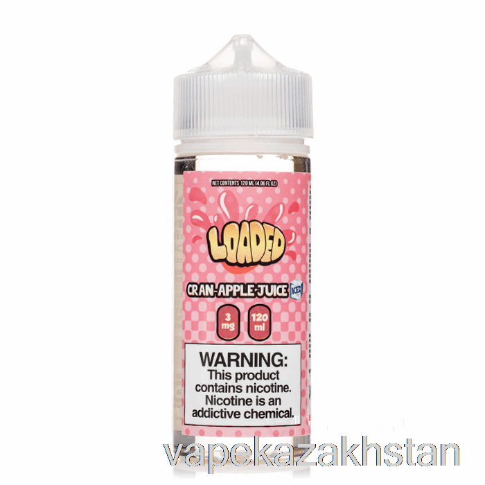 Vape Disposable ICED CRAN APPLE - Loaded E-Liquid - Ruthless - 120mL 6mg